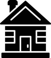 Home-Glyphe-Symbol vektor