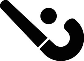 Symbol für Eishockey-Glyphe vektor