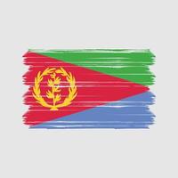 eritrea flagga vektor. National flagga vektor