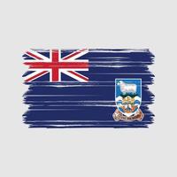 falklandsöarna flagga vektor. National flagga vektor