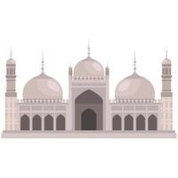 Moschee der muslimischen Religion vektor