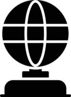 Trophäe-Glyphe-Symbol vektor