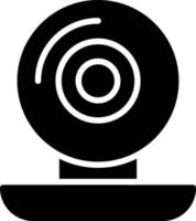 Webcam-Glyphe-Symbol vektor