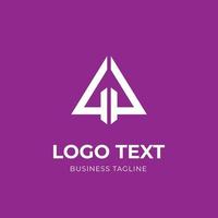 brev gd logotyp design mall vektor