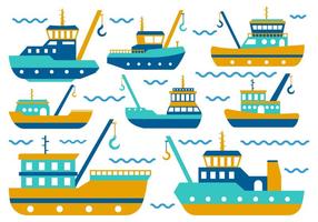 Gratis Tugboat Vector