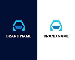 Hem mark modern logotyp design mall vektor