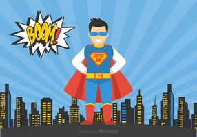 Gratis Vector Superhero Kid