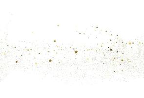 lätt guld glitter konfetti textur vektor