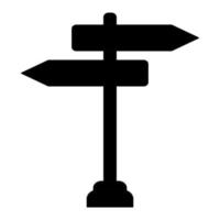 Straßenschild Pfeilsymbol Illustrationsvektor vektor