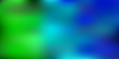 ljusblå, grön vektor gradient oskärpa layout.