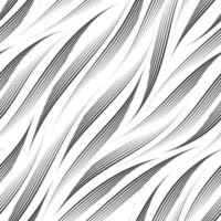 sömlös vektor mönster av diagonal svart tunn slät linjer.sömlösa vektor svartvit mönster av diagonal slät Ränder i de form av vågor.