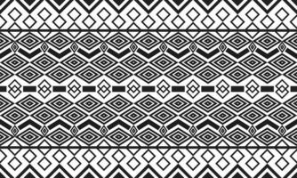 enkel stam- mönster i svart och vit vektor