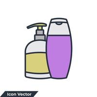 Schönheitspflege-Symbol-Logo-Vektor-Illustration. Hautpflege-Symbolvorlage für Grafik- und Webdesign-Sammlung vektor
