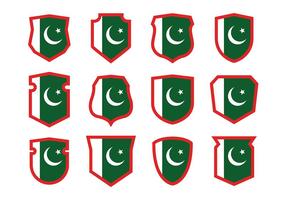 Pakistan Flagge Vektor