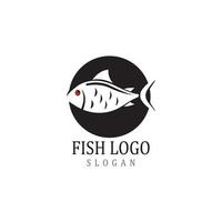 Fisch-Logo-Vorlage. kreatives Vektorsymbol vektor