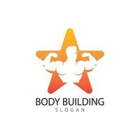 vektor objekt och ikoner för sport märka Gym bricka kondition logotyp design