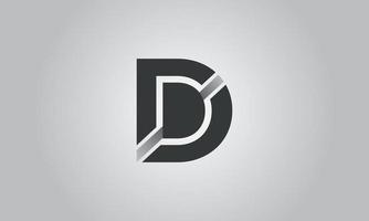 buchstabe d logo design vektor kostenlose vektorvorlage.