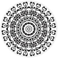 Mandalas dekorative Elemente, Mandala-Hintergrundmuster, Mandala-Malseite, abstraktes Mandala-Design vektor