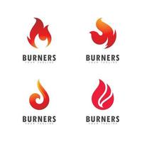flamma brand vektor logotyp mall