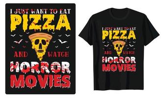 beste halloween-typografie und grafik für t-shirt, banner, poster, geschenkkartendesign vektor