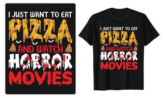 beste halloween-typografie und grafik für t-shirt, banner, poster, geschenkkartendesign vektor