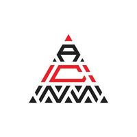 kreativ triangel tre professionell logotyp design för din företag vektor