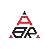 abr-Logo, abr-Buchstabe, abr-Buchstaben-Logo-Design, abr-Initialen-Logo, abr-verknüpft mit Kreis- und Großbuchstaben-Monogramm-Logo, abr-Typografie für Technologie, abr-Geschäfts- und Immobilienmarke, vektor