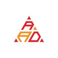 aad-Logo, aad-Buchstabe, aad-Buchstaben-Logo-Design, aad-Initialen-Logo, aad-verknüpft mit Kreis- und Großbuchstaben-Monogramm-Logo, aad-Typografie für Technologie, aad-Geschäfts- und Immobilienmarke, vektor