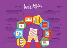 Gratis Business Vector Infographics