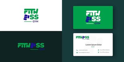 Fitness-Studio-Logo-Template-Design vektor