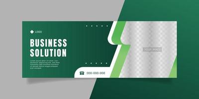 neues kreatives Corporate Marketing Business Cover oder Banner-Design. - Vektor. vektor