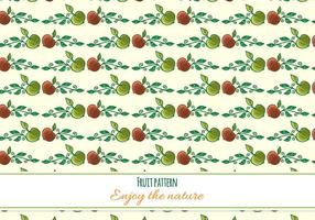 Gratis Vector Fruit Pattern