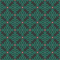 islamischer persischer geometrischer quadratischer gitterformnahtloser musterhintergrund. Verwendung für Stoffe, Textilien, Innendekorationselemente, Polster, Verpackungen. vektor