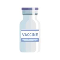 vaccin injektionsflaska medicinsk vektor
