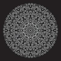 Mandala. rundes buntes Ornamentmuster. dekorative Elemente. ethnisches Muster. vektor