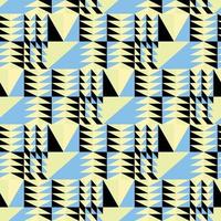 abstrakt sömlös geometrisk former mönster vektor