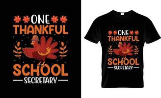 Thanksgiving-T-Shirt-Design, T-Shirt-Slogan und Bekleidungsdesign, Typografie, Druck, Vektorillustration vektor