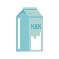mjölk låda mejeri produkt vektor