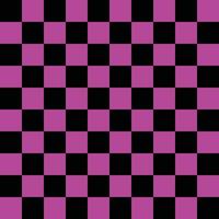 Grooviges rosa und schwarzes helles Neon-Schachbrett y2k 90er Jahre Retro-nahtloser Mustervektorhintergrund. abstrakte nostalgische Wiederholungstexturtapete der 90er Jahre, modernes, trendiges Textildesign vektor
