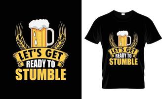 Craft-Bier-T-Shirt-Design, Craft-Bier-T-Shirt-Slogan und Bekleidungsdesign, Craft-Bier-Typografie, Craft-Bier-Vektor, Craft-Bier-Illustration vektor