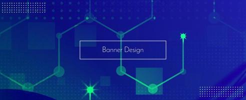 abstrakte elegante geometrische dekorative Design Banner Hintergrund vektor