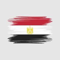 ägypten flag design kostenloser vektor