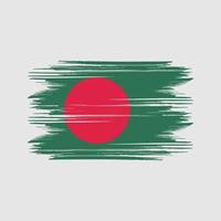 bangladesh flagga design fri vektor