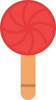 Lollipop flaches Symbol vektor