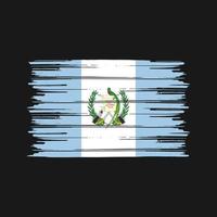 guatemala flaggborste. National flagga vektor