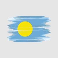 palau flag design kostenloser vektor