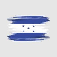 honduras flagga design fri vektor