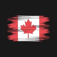 kanada flagga design fri vektor