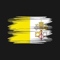 vatican flagga design fri vektor