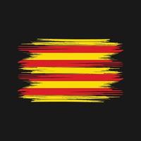 catalonia flagga design fri vektor